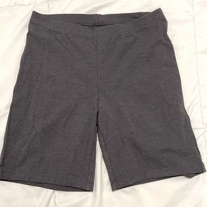 Grey Biker Short